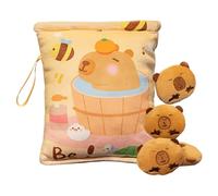 Sac À Goûter Pour Poche Snack Capybara En Peluche