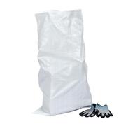Sac à gravats PP tissés 45x75cm | Sac en Polypropylène Standard pour Gravats et Débris | Lot de 100