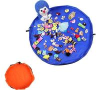 Sac à jouets bleu/jaune pour le rangement