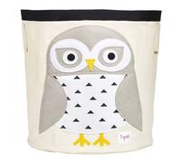 Sac à jouets Chouette Gris G