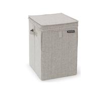 Sac à linge 35 l, empilable, gris clair, Brabantia