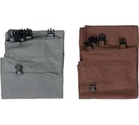 Sac à linge à deux compartiments pour chariot d'hôtel Mega-M (MTP006698) bleu N