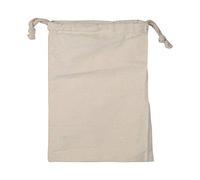 Sac à linge en coton, Heavy Duty Grand sac à linge en toile Sacs à linge avec cordon 4 tailles Grande capacité pour la lessive, stockage(22 * 28cm)