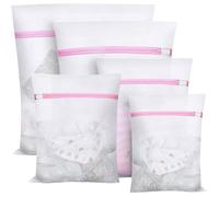 Sac à linge pour machine à laver, 5 Set Filet à linge pour machine à laver, Laundry Bag pour soutien-gorge, sous-vêtements etc.