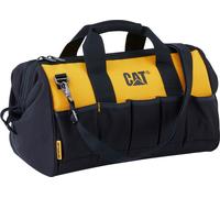 Sac à outils 28Litres 10 poches ext. Fond renforcé Bandoulière réglable Sac de chantier CAT