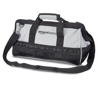 Sac à outils AmazonBasics 40,6 cm, gris et noir, accessoires pour outils électriques