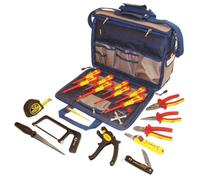 Sac à outils - C.K - Modèle équipé de 19 outils - 50 poches internes - Compartiment protégé
