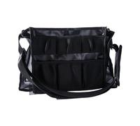 Sac à outils de barbier professionnel avec panneaux de ventilation en maille - Construction robuste en polyester - Plusieurs sections de rangement - Fermeture éclair ventilée - Organisateurs de