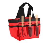 Sac à Outils de Jardin - Organisateur de Tissu de Jardin - Sac de Rangement pour Outils de Jardin - Sac de Rangement pour Plantes - Multi Poches - Kit de Jardin - Support en Plein air - Gadget Haute