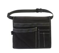 Sac à outils de jardin, pochette à outils en tissu Oxford avec ceinture Le noir