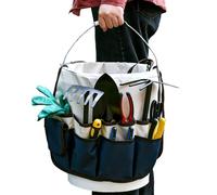 Sac à Outils de Jardin Pochette Seau Robuste à Grande Capacité