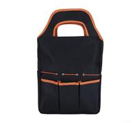 Sac à outils de jardin robuste, en tissu Oxford 600D avec poignée, sac de jardinage multi-poches pour pelle et kit de désherbage, sac de rangement portable pour matériel de plantation d'extérieur