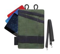 Sac à outils de poche portable avec fermeture éclair et bandoulière | Porte-monnaie pour petits outils, espèces, clés, stylo, lampe de poche, travail, voyage et port quotidien