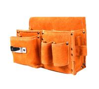 Sac à outils de rangement - Grande capacité en cuir de vachette | Sacs polyvalents pour ranger les appareils | Atelier de plein air, jardinage, plomberie mécanique, camping, transport, professionnels