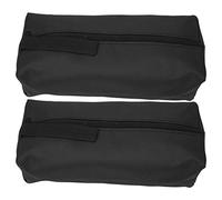 Sac à outils en polyester Organisateur d'outils à main Fermeture à glissière Sac de rangement extérieur pour clé Tournevis (Noir)
