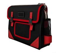 Sac à outils en tissu Oxford de grande capacité avec sangle réglable et double couche de protection pour outils à main Sac de rangement en toile robuste pour travailleurs