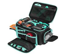 Sac À Outils | Housse De Rangement Portable en Toile Oxford | Organisateur De Sacs À Outils | pour Menuisier, électricien, Travail, Jardin, dortoir, université, Voyage, Construction et Camping