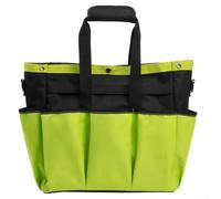 Sac à outils, organiseur de matériel de jardin, sac de rangement en toile robuste pour outils de jardinage et d'atelier (A)