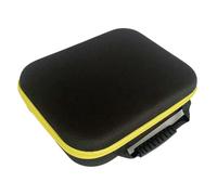 Sac à outils Ox Tissu Vide Stockage Organisateur Fermeture à glissière Fermeture de fermeture Pochette de travail réutilisable Etui de protection extérieure,Jaune,S
