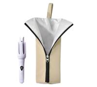 Sac à outils pour cheveux, pochette pour tapis, 29 x 10 x 1 cm, multifonction, taille compacte, résistante à la chaleur, étanche, organiseur en fer pour la maison, la salle de bain, la coiffeuse, le