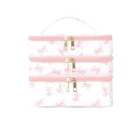 Sac à Outils pour manucure Organisateur de Vernis à Ongles Portable 3 Couches, Sac Rangement Essentiel Voyage for Femmes, étui Outils Professionnels for la Technologie des(Color6)