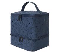 Sac à Outils pour manucure Sac de Rangement Vernis à Ongles capacité, Sac Double Couche for amélioration des, Peut accueillir lumières Support et 30 Bouteilles Nail Tech(Color4)