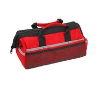 Sac à outils robuste avec fermeture éclair et poignée | Sac à outils de mécanicien avec support pour menuisiers, plombiers, techniciens, réparation de chantiers