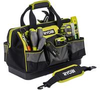 Sac à outils RYOBI, Fond renforcé, 38 x 29 x 20,5 cm, Pour 1 ou 2 outils, RSSSTB1
