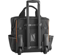 Sac à outils SucceBuy avec roulettes, 25 compartiments et des roues robustes pour un transport facile
