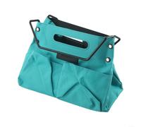 Sac à outils télescopique en tissu Oxford 600D à suspendre avec poches latérales pour extension, échelle pliante, bleu clair (26 x 21 x 20 cm)
