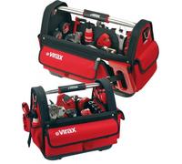 Sac à outils textile - rouge et noir - 560x370mm VIRAX
