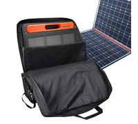 Sac à panneau solaire, sac à dos pour panneau solaire, sac de protection pour camping, jardin, festival, bord de route, plage, maison, extérieur