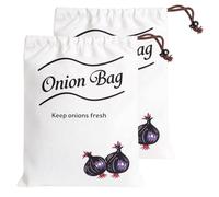 Sac À Pommes De Terre Pour Conservation Contenant Réutilisable À Légumes | Sacs à oignons Pour la maison, intérieur, la cuisine, le garde-manger, le comptoir, ferme et préparation Ail et oignon