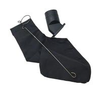 Sac à poussière pour scie, léger et réglable, collecteur de poussière de grande capacité, accessoire de scie à onglet pour le travail du bois, cutter et gestion de machine à marbre pour utilisation en