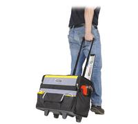 Sac à roulettes pour outils en nylon technique Stanley 1-97-515, avec poches et compartiments pour outils