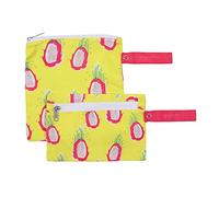 Sac à sandwichs et sacs à casse-croûte réutilisables Eco Right - Sac de déjeuner sans déchets et sans danger pour la nourriture, fabriqué en recyclant 5 bouteilles en PET - Lot de 2