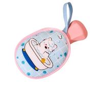 Sac à savon à mailles fines - 13,5 x 10,5 cm - Accessoire de douche à suspendre - Porte-savon pour animaux - Mousse douce - Convient pour la salle de bain à l'hôtel de voyage à la maison