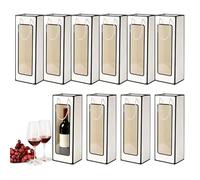 Sac à Vin | Emballage pour Bouquet de Fleurs - Sac cadeau fête,Pour Hommes Amis Mariage Soirée Anniversaire Entreprise Fête Papas Cérémonie Remise Diplômes