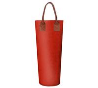 Sac à vin Individuel - Sac à vin pour Bouteille Unique | Sacs à Bouteilles en Feutre Porte-Bouteilles Thermiques réutilisables Sacs à Champagne Portables, Rouge, riferimento Alla descrizione, Se