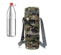 Sac à vin isolé - Sac Isotherme en Aluminium - Porte-vin Portable - Fût à Champagne Pliable de Grande capacité avec Couche Thermique épaisse - Porte-Glace pour Le Stockage du vin Rouge, Camouflage