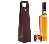Sac à vin Sac à main en cuir d'unité centrale pour la bouteille simple de | Bouteille de vin pour anniversaire, mariage, Saint-Valentin, réunion de famille, dîner, pique-nique, fête
