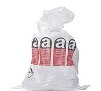 Sac Amiante avec sachet interne 80x120 | 30KG | 80L | Lot de 10 sacs | 10, 25, 50 et 100 produits disponibles | Avec double sac interne et transparent disponible | sacs amiante | sac à Amiante