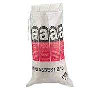 Sac Amiante Mini 70x110cm, 120 Litres - Pour Enlèvement Sécurisé