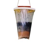 Sac Attrape-Mouches jetable, piège à Mouches Suspendu pour l'extérieur | Sac de moucherolle non toxique avec appât pour parcs/cantines/restaurants/fermes en plein air