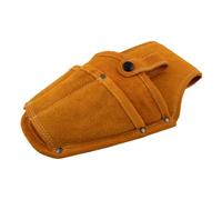 Sac banane en cuir de vachette pour électricien, 2 couches | Forets électriques à boucle, construction, travail du bois, décoration d'intérieur, jaune, 27,9 x 1700 cm