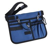 Sac banane pour accessoires d'allaitement - Organiseur de poche pour ranger des outils - Bleu, 26 x 20 cm