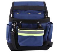 Sac banane pour électricien, porte-outils, pochette d'organisation de travail pratique avec ceinture, pochette à outils en tissu Oxford léger et durable pour l'entretien des