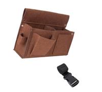 Sac banane pour outils avec ceinture pour accès à la taille, multicolore, B | Organiseur de taille multi-poches avec tissu en fibre synthétique, transport de taille pour réparation et travail du bois