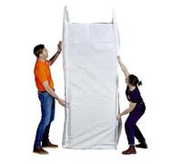 Sac Big Bag 100x100x240cm | Big Bag Extra Large 2,5m³ | Sac à Gravats et Déchets Verts | Lot de 10