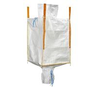 Sac Big Bag 1m³ avec Goulottes | BigBag Vidange Facile | GRVS en Toile Laminée | Lot de 5 sacs